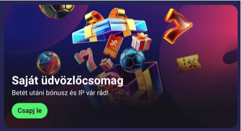 A Betmatch Casino elit üdvözlő csomagja