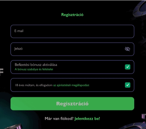 Hogyan regisztrálj és lépj be a Betmatch Casino oldalára