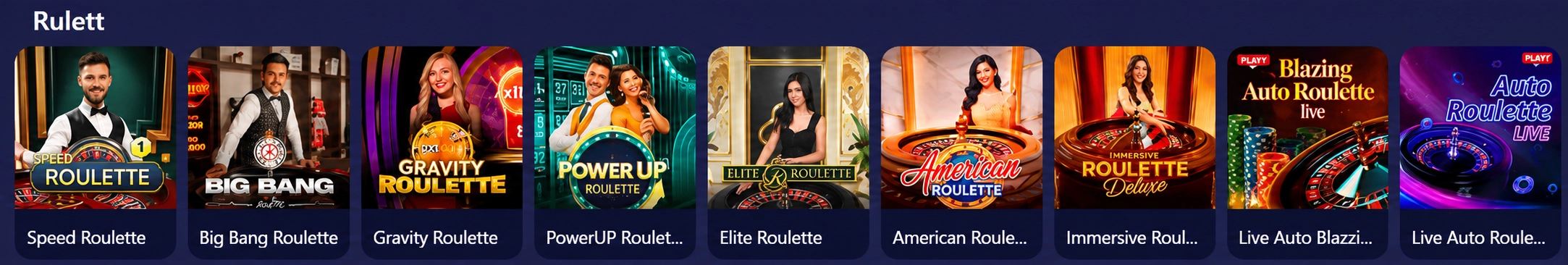 Betmatch rulettjátékok